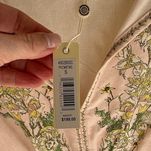 Max Studio Pink Floral Midi Dress - Picture 4 of 7